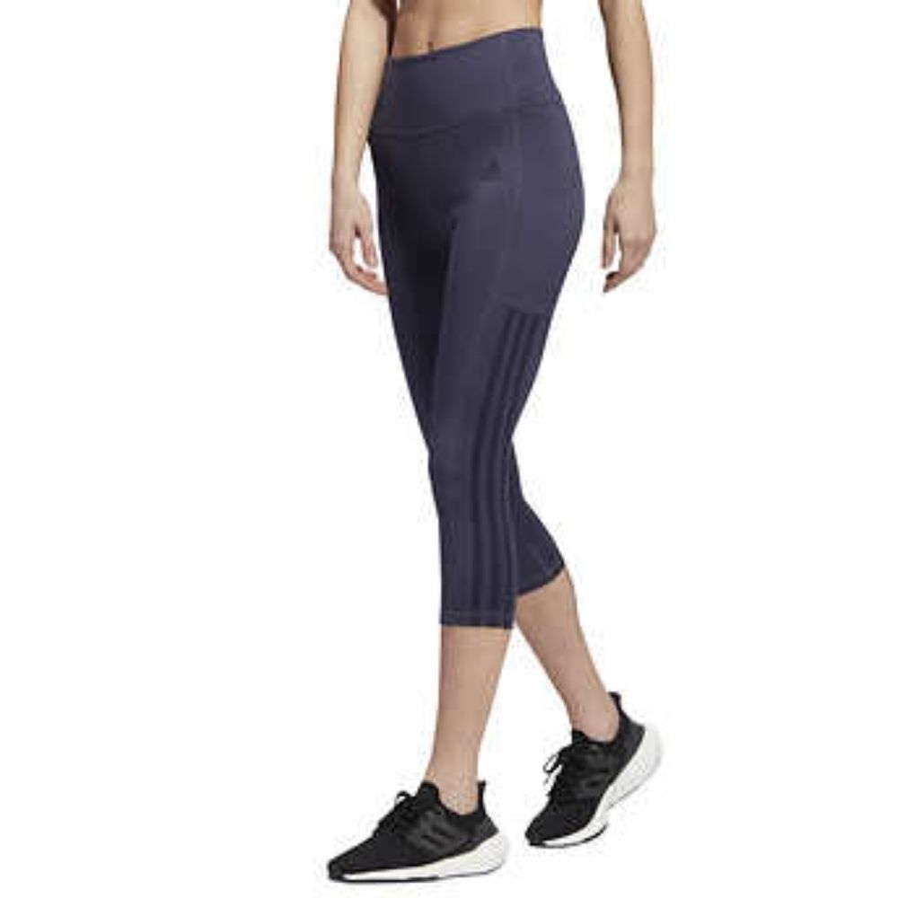 adidas Ladies' 3-Stripe Capri